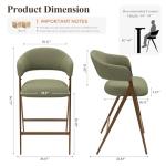 Cozy Cocoa Swivel Rocking Recliner Chair