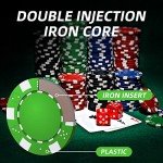 300PCS Poker Chip Set with Aluminum Case