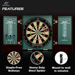Derbyshire Dart Board Cabinet Set with Darts