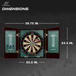 Derbyshire Dart Board Cabinet Set with Darts
