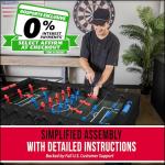 GoSports 54" Foosball Table with 4 Balls