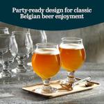 Set of 6 Belgian Beer Glasses 13 oz