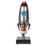 Rocket Ship Beer Tap Handle Figurine for Bars
