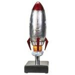 Rocket Ship Beer Tap Handle Figurine for Bars