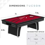 Fat Cat Tucson 7' Pool Table with Accessories