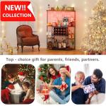 LED Wine Rack and Mini Bar Table