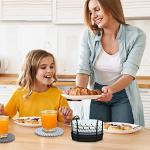 Stylish Absorbent Drink Coasters with Holder Set