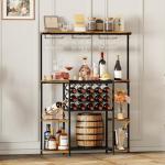 LED Wine Rack and Mini Bar Table