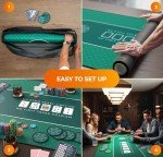 Texas Hold'em Poker Table Top for 10 Players