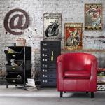 Motorcycle Metal Sign for Man Cave Decor