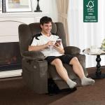 Comfortable Zero Gravity Recliner with Massage & USB