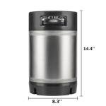2.5 Gallon Stainless Steel Home Brew Keg
