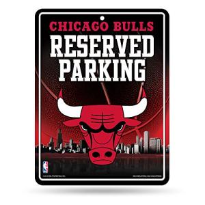 NBA Chicago Bulls Metal Parking Sign Decor