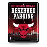 NBA Chicago Bulls Metal Parking Sign Decor
