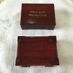 Premium 24K Gold Foil Poker Cards with Box