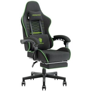 Dowinx Ergonomic Gaming Chair with Massage and Footrest
