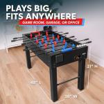 GoSports 48" Foosball Table with Cup Holders