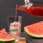 Funny Beer Glass: It's the Most Wonderful Time