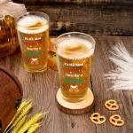 Funny Beer Glass: It's the Most Wonderful Time