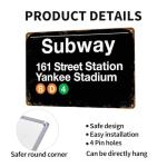 Yankee Stadium Vintage Metal Sign for Man Cave