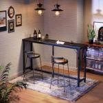 71-Inch Bar Height Table for Man Cave