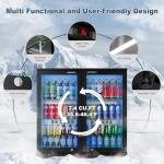 36" Under Counter Bar Cooler with LED Lighting