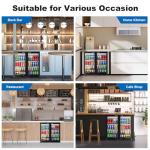 36" Under Counter Bar Cooler with LED Lighting