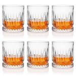 Set of 6 Lead-Free Crystal Whiskey Tumblers