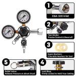 Single Tap Kegerator Tower Kit with Regulator