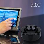 Stylish 8.5 Inch Black Ceramic Cigar Ashtray