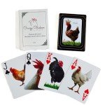 Crazy Chicken Lady Playing Cards for Fun!