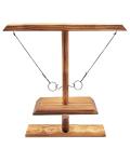 Wooden Hook and Ring Toss Game for Everyone