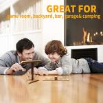 Wooden Hook and Ring Toss Game for Everyone