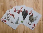 Crazy Chicken Lady Playing Cards for Fun!