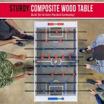 GoSports 54” Foosball Table with Cup Holders