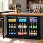 Bluelinecool 3-Door Under Counter Beverage Cooler