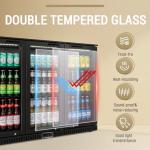 Bluelinecool 3-Door Under Counter Beverage Cooler