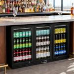 Bluelinecool 3-Door Under Counter Beverage Cooler