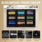 Bluelinecool 3-Door Under Counter Beverage Cooler