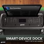 Gemini Bluetooth Stereo System with Dual 12” Subwoofers