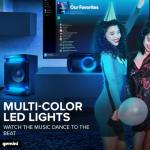 Gemini Bluetooth Stereo System with Dual 12” Subwoofers