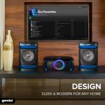 Gemini Bluetooth Stereo System with Dual 12” Subwoofers