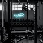 Ice Blue Hustle Neon Sign for Man Cave