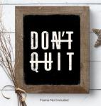 Motivational Wall Art for Man Caves and Offices