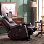 Massage and Heat Recliner Chair with Cup Holders