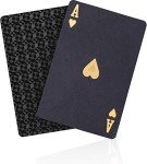Waterproof Plastic Playing Cards - Black Diamond