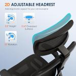 GABRYLLY Adjustable Ergonomic Mesh Office Chair