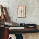 Vintage Poker Hands Metal Sign for Man Cave