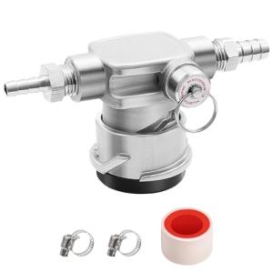 Low Profile D System Keg Coupler for Homebrewing
