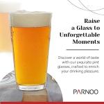 Set of 12 Classic 16 Ounce Beer Pint Glasses